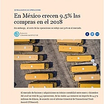 En Mxico crecen 9.5% las compras en el 2018